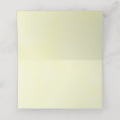 歌うブラックバードキャタピラーオンブランチイエロー プレイスカード (内部開封)