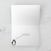 歌うペンギンクリスマス&年賀状 シーズンカード (内部)