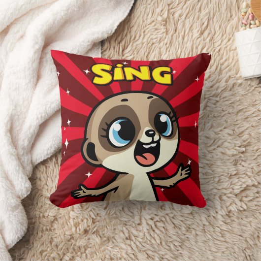 歌うメルカート クッション (ブランケット)