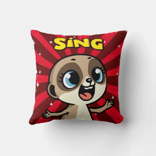 歌うメルカート クッション (裏面)