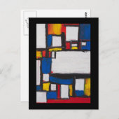 歌うモンドリアン ポストカード (正面/裏面)