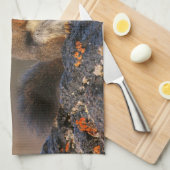 歌うリス キッチンタオル (四つ折り)