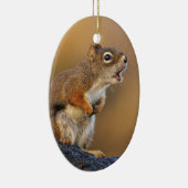 歌うリス セラミックオーナメント (右)