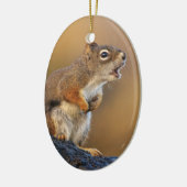 歌うリス セラミックオーナメント (左)