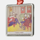 歌うレッスン メタルオーナメント (左)