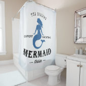 歌う人魚ポスター シャワーカーテン (インサイチュ)