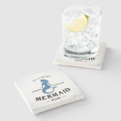 歌う人魚ポスター ストーンコースター (横)