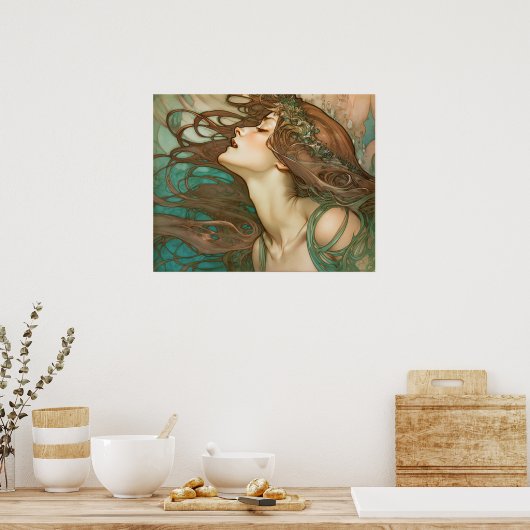 歌う人魚 ポスター (キッチン)