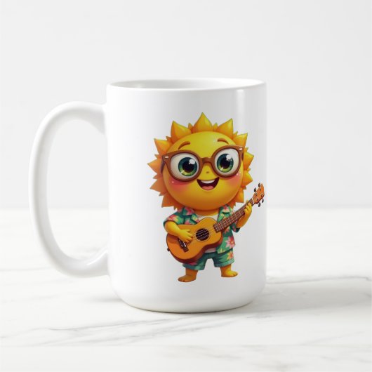 歌う太陽 コーヒーマグカップ (左)