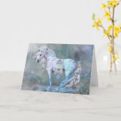 歌う水ノテカード カード (黄色い花)