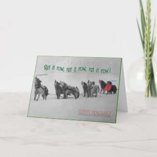 歌う犬ぞり:アラスカのマラムート合唱団 カード