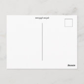 歌う猫たちのメリークリスマスカード ポストカード (裏面)