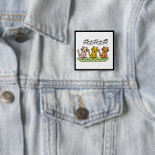 歌う猫Tシャツおよびギフト 缶バッジ (インサイチュ)