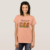 歌う猫Tシャツおよびギフト Tシャツ (正面フル)