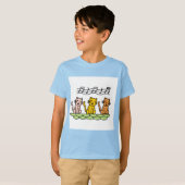 歌う猫Tシャツおよびギフト Tシャツ (正面フル)
