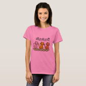 歌う猫Tシャツおよびギフト Tシャツ (正面フル)