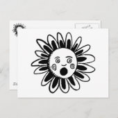 歌う花 ポストカード (正面/裏面)