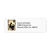 歌う裁縫レディヴィンテージ妖精の詩 ラベル (正面)