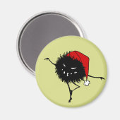 歌う踊り悪いクリスマスバグ マグネット (正面/裏面)