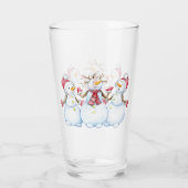 歌う雪だるま タンブラーグラス (裏面)