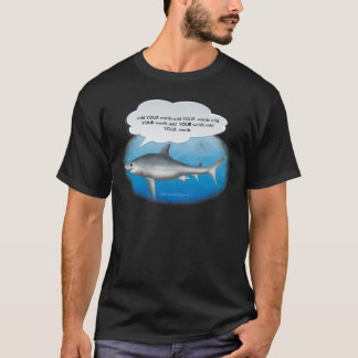 歌う鮫 Tシャツ