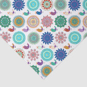 歌う鳥および曼荼羅民芸 薄葉紙 (詳細)