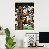 歌う鳥のポスター ポスター (ホームオフィス)