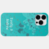 歌う鳥の音符iPhoneカバー Case-Mate iPhoneケース (裏面 (横))