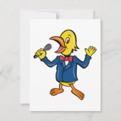 歌う鳥招待状 招待状 (正面)