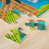 歌う鳥 ジグソーパズル (側面)