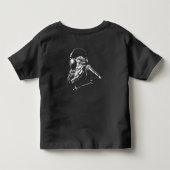 歌う鳥 トドラーTシャツ (裏面)