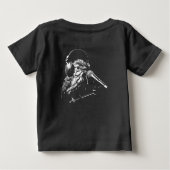 歌う鳥 ベビーTシャツ (裏面)