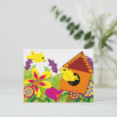 歌う鳥 ポストカード (スタンド正面)