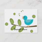 歌う鳥 名刺 (裏面)