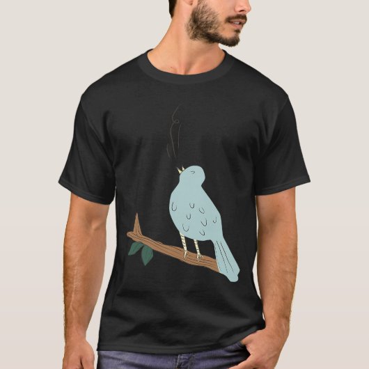 歌う鳥 Tシャツ (正面)
