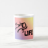 歌う コーヒーマグカップ (中央)