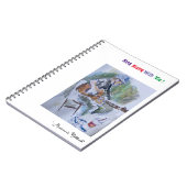 「歌う」ノート ノートブック (左側)