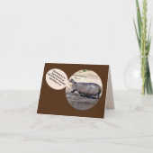 歌うHippo誕生日カード/パーソナライズ カード (正面)