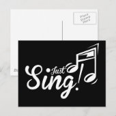 歌え！ ポストカード (正面/裏面)