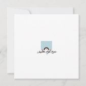 歌え！雪の多いクリスマスだ カード (裏面)