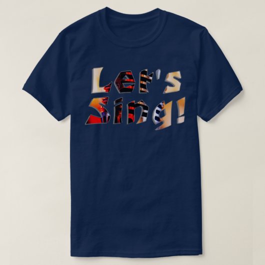 歌おう1 Tシャツ (デザイン正面)