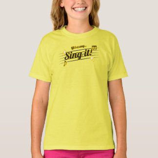 歌おう Tシャツ