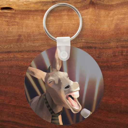 歌おもしろいうドンキーファーム動物 キーホルダー (正面)