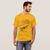 歌って下さい! または私は作りますフラ(ウクレレ)を Tシャツ (正面フル)