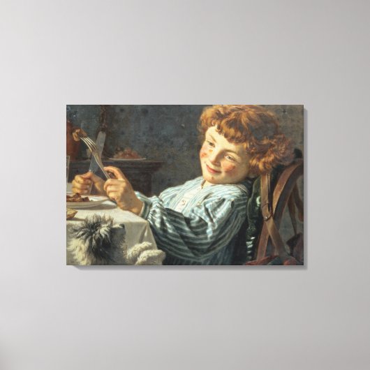 歌って夕食を キャンバスプリント (正面)