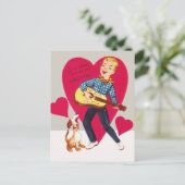 歌って私のバレンタイン シーズンポストカード (スタンド正面)