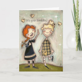 歌とスマイル-誕生日カード カード