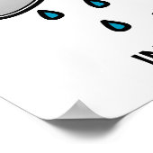 歌とダンスのポスタおもしろいー ポスター (角)