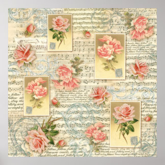 歌とバラポスター ポスター