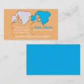 歌と声のコーチ音楽先生 名刺 (正面/裏面)